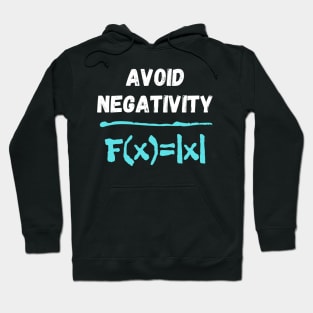 Avoid Negativity Formula Funny Math Equation Hoodie